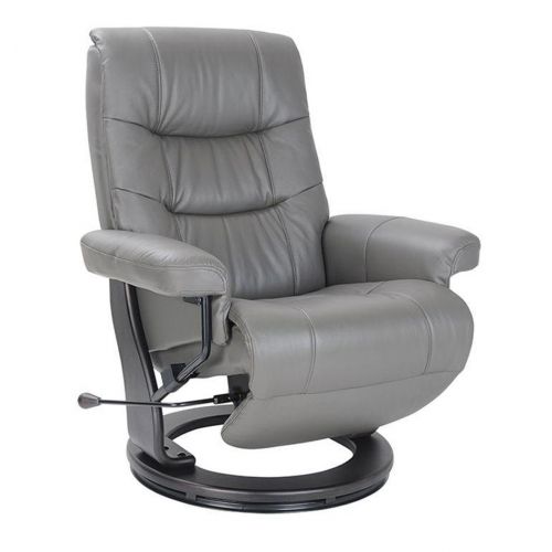 fauteuil -relax- mal-de-dos-cuir -gris- max