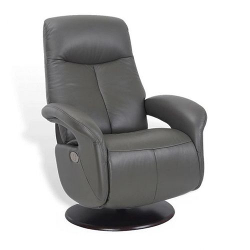 Fauteuil de Relaxation Electrique - Cuir et Microstar - TOLMA