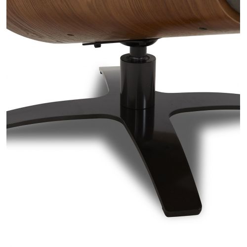 Fauteuil Microfibre et Chêne Naturel - Véga