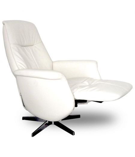 Sillón de relajación manual en piel o microstar - GRAPHEUS
