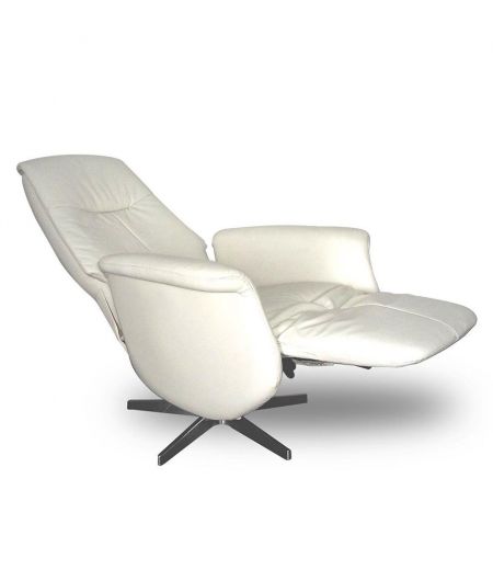 Sillón de relajación manual en piel o microstar - GRAPHEUS