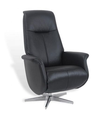 Manual Relaxation Armchair - Leather and Microstar - GRAPHEUS