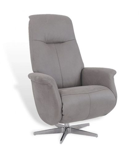 Sillón de relajación manual en piel o microstar - GRAPHEUS