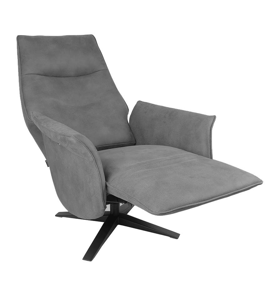 fauteuil-relax-gris anthracite-2moteurs-electrique-saturne