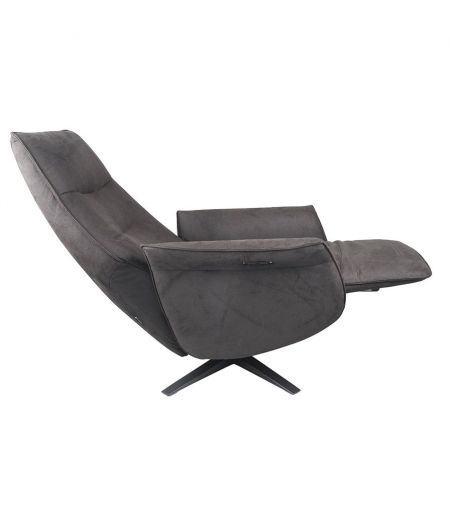 fauteuil-relax-tissu-gris-foncé-2moteurs-electrique-pivotant -saturne