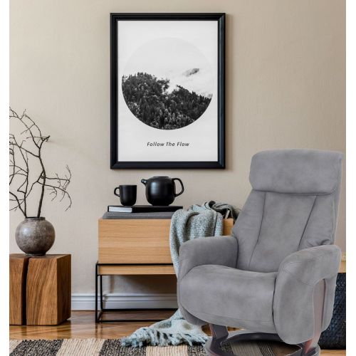 fauteuil -relaxation -manuel -relax- tissu-gris-mal de dos- athos