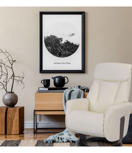 fauteuil -relaxation -manuel -relax- cuir-blanc-mal de dos- athos