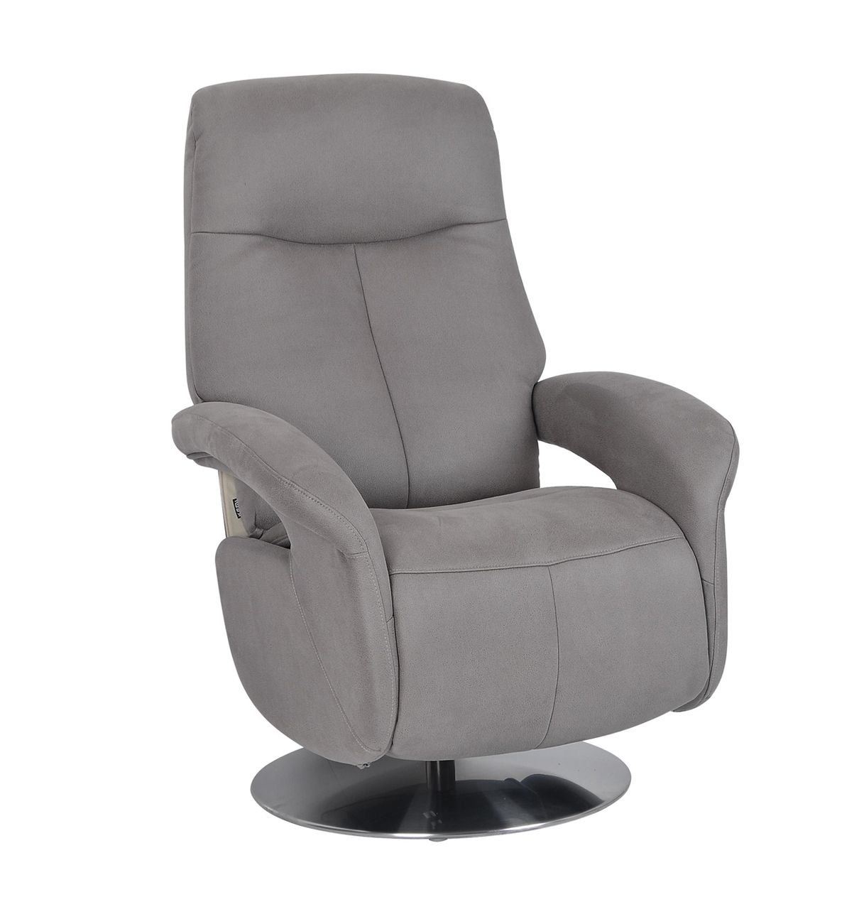 Manual Relaxation Armchair - Leather and Microstar - THARROS