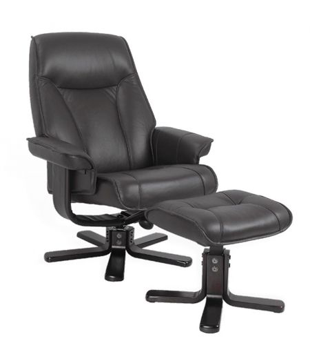 Classic Relaxation Armchair - NAUTÈS - Black