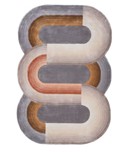 Alfombra de Salón Original Marrón o Gris - Variación - Silver