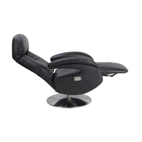fauteuil -relaxation -electrique -2moteurs- design-cuir- noir-tolma