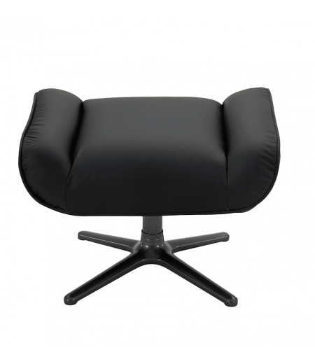 Repose pied Design - Cuir ou Tissu - CASSIOPEE - Noir