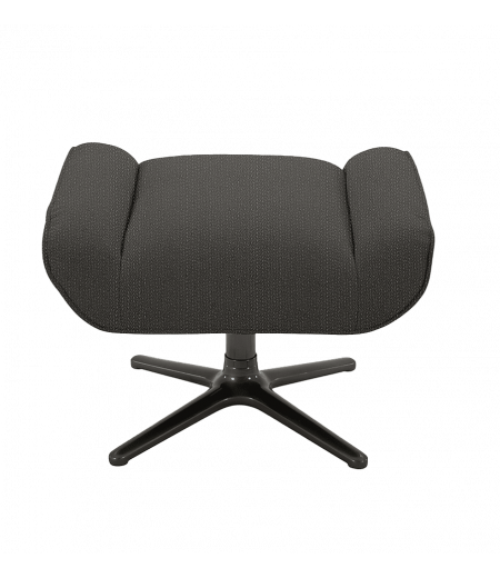 Repose pied Design - Cuir ou Tissu - CASSIOPEE - Anthracite