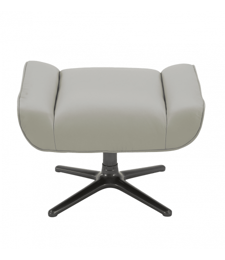 Repose pied Design - Cuir ou Tissu - CASSIOPEE - Grey